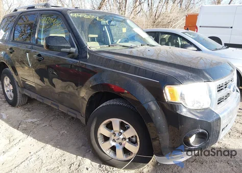 2012 Ford Escape Limited z USA, uszkodzony, nr VIN 1FMCU0E7XCKB44134